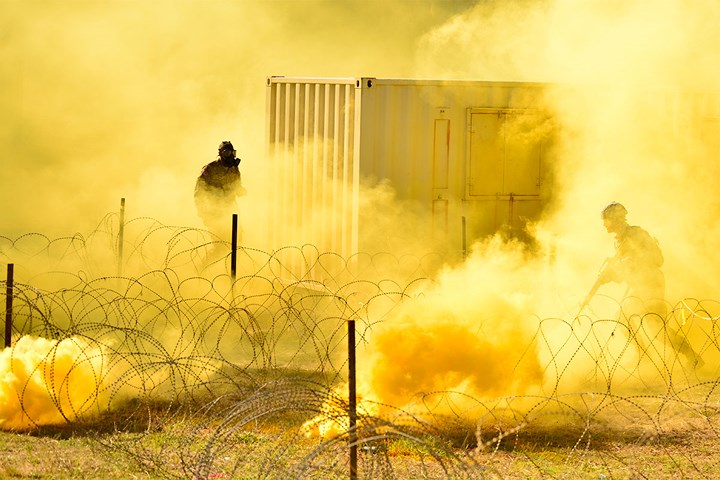 Loạt ảnh binh sĩ Mỹ huấn luyện chiến đấu trên khắp thế giới